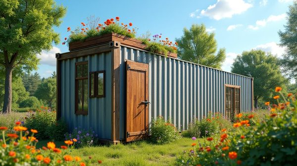 Construction container modulaire : l'écologie en action